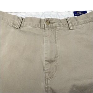 Polo Ralph Lauren Chino Pants 35x32 (35x27.5) Mens Classic Khaki Preppy Ivy